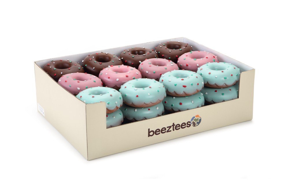 Beeztees Doggy Donuts - Latex - 12 cm