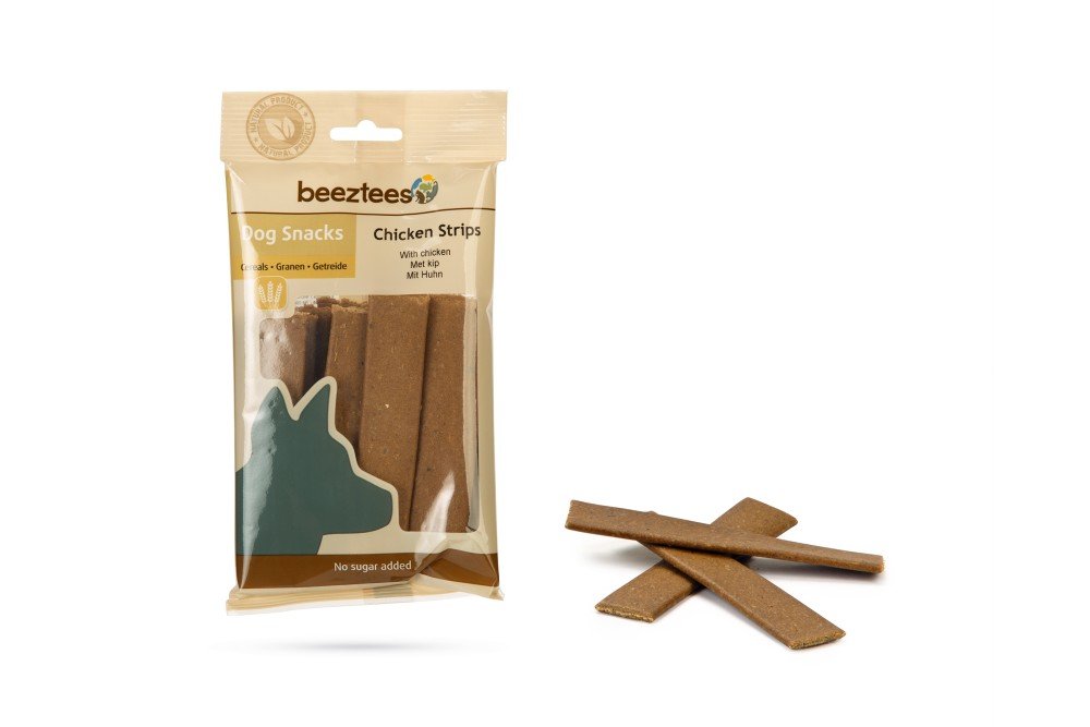 Beeztees Hundesnack Streifen - Huhn - 150G