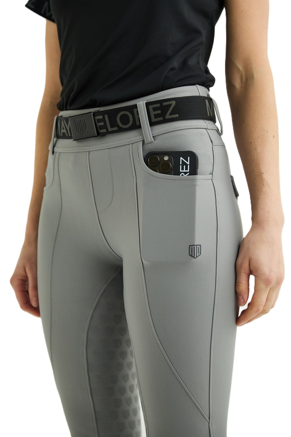Maya Delorez Belt Logo Webbing