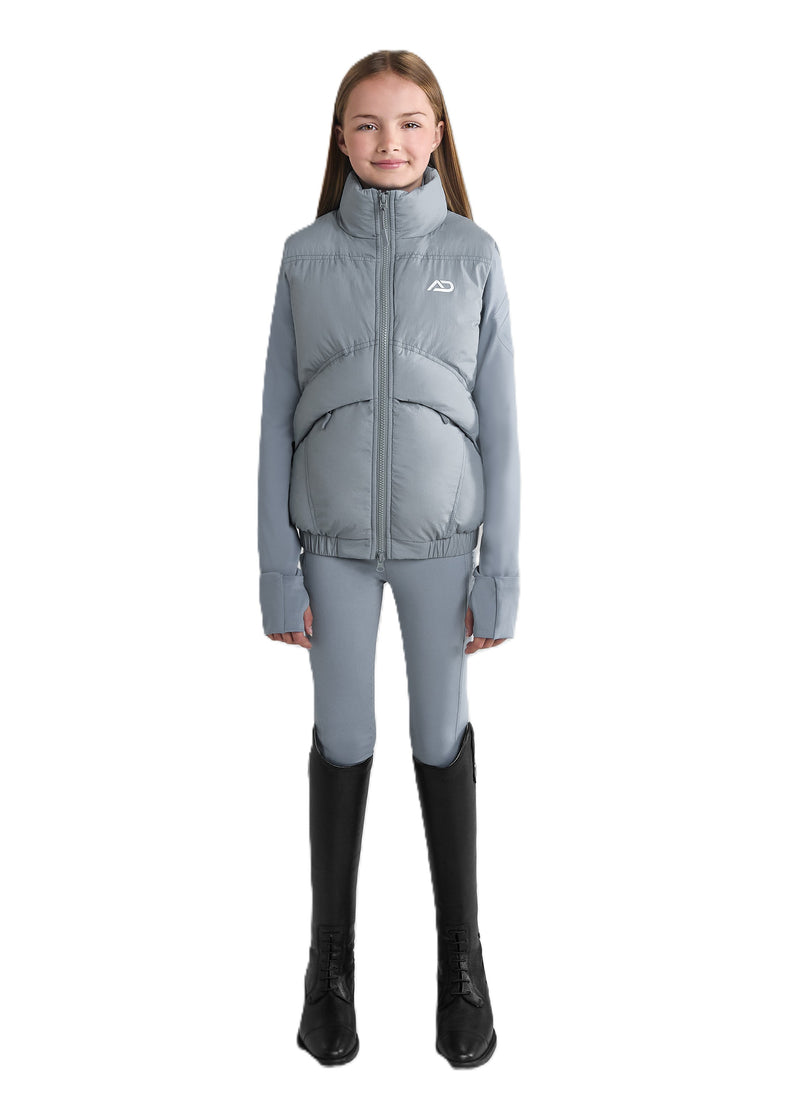 Aztec Diamond Bodywarmer Mid Layer - Girls