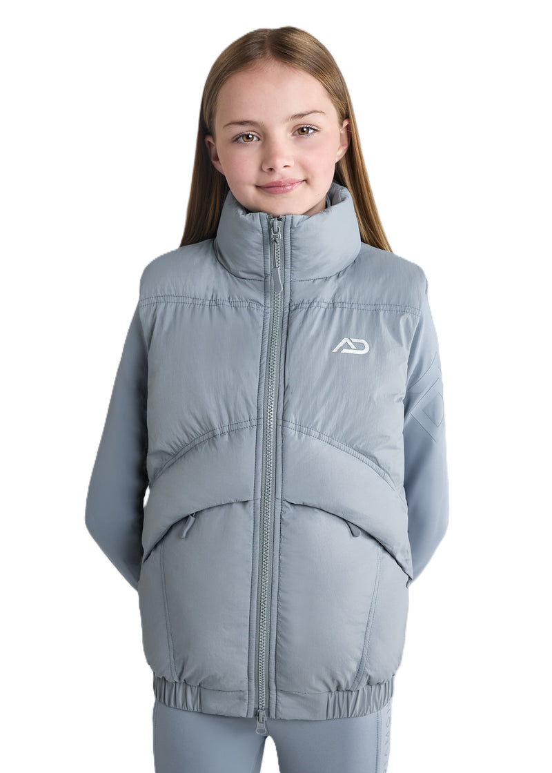 Aztec Diamond Bodywarmer Mid Layer - Girls