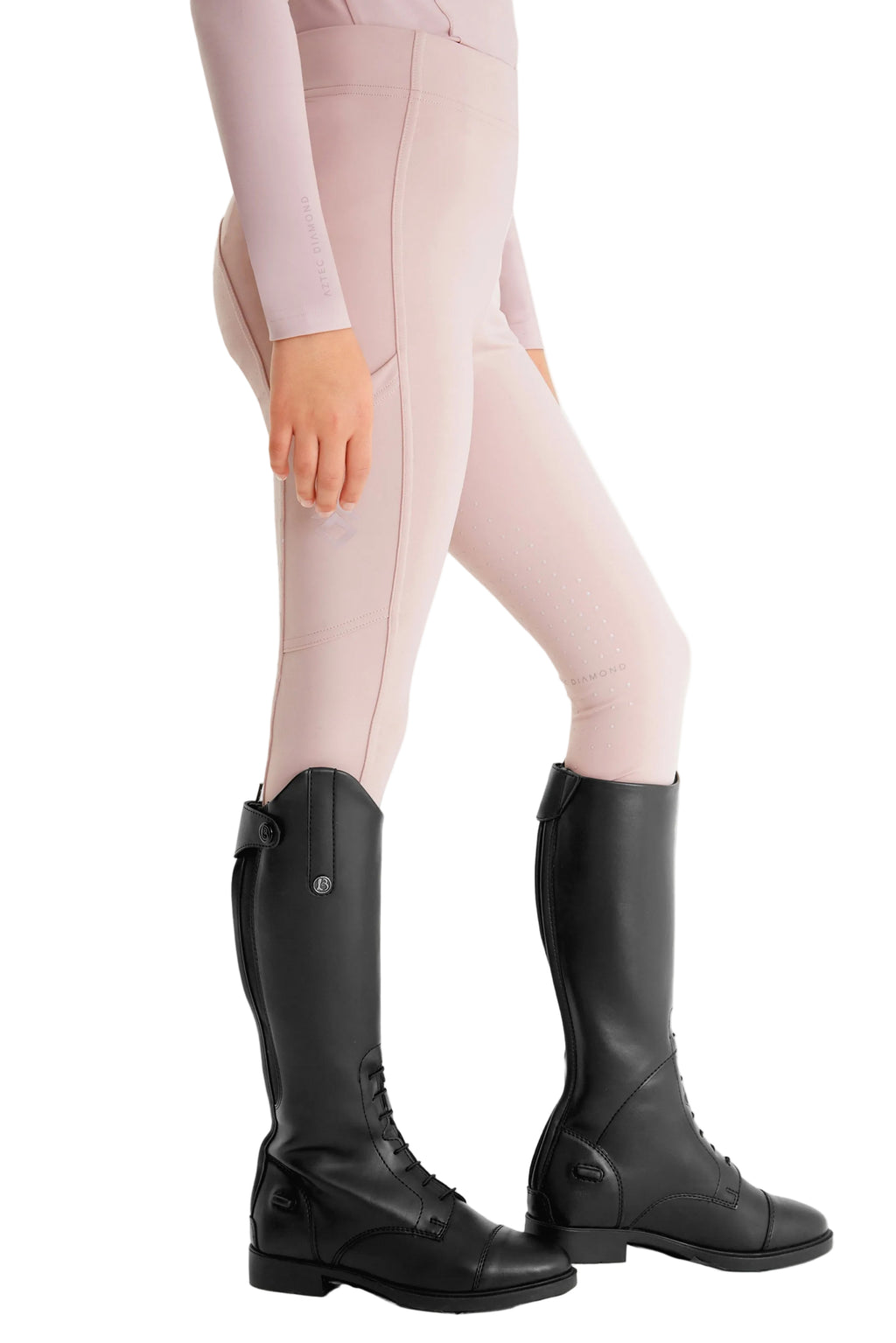 Aztec Diamond Riding Tights - Full Grip - Kids