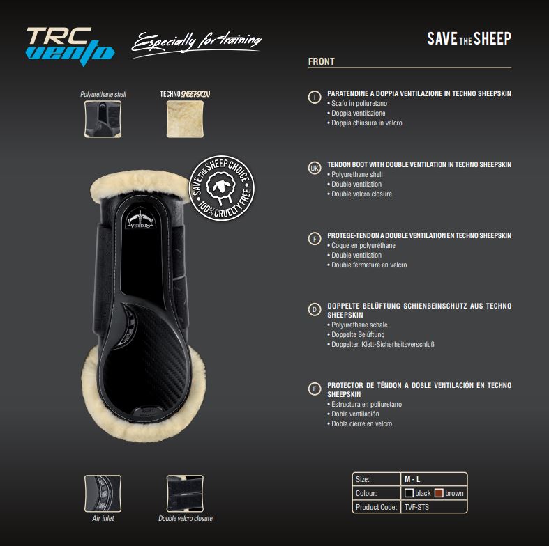 Veredus Trc Vento Save The Sheep - Front