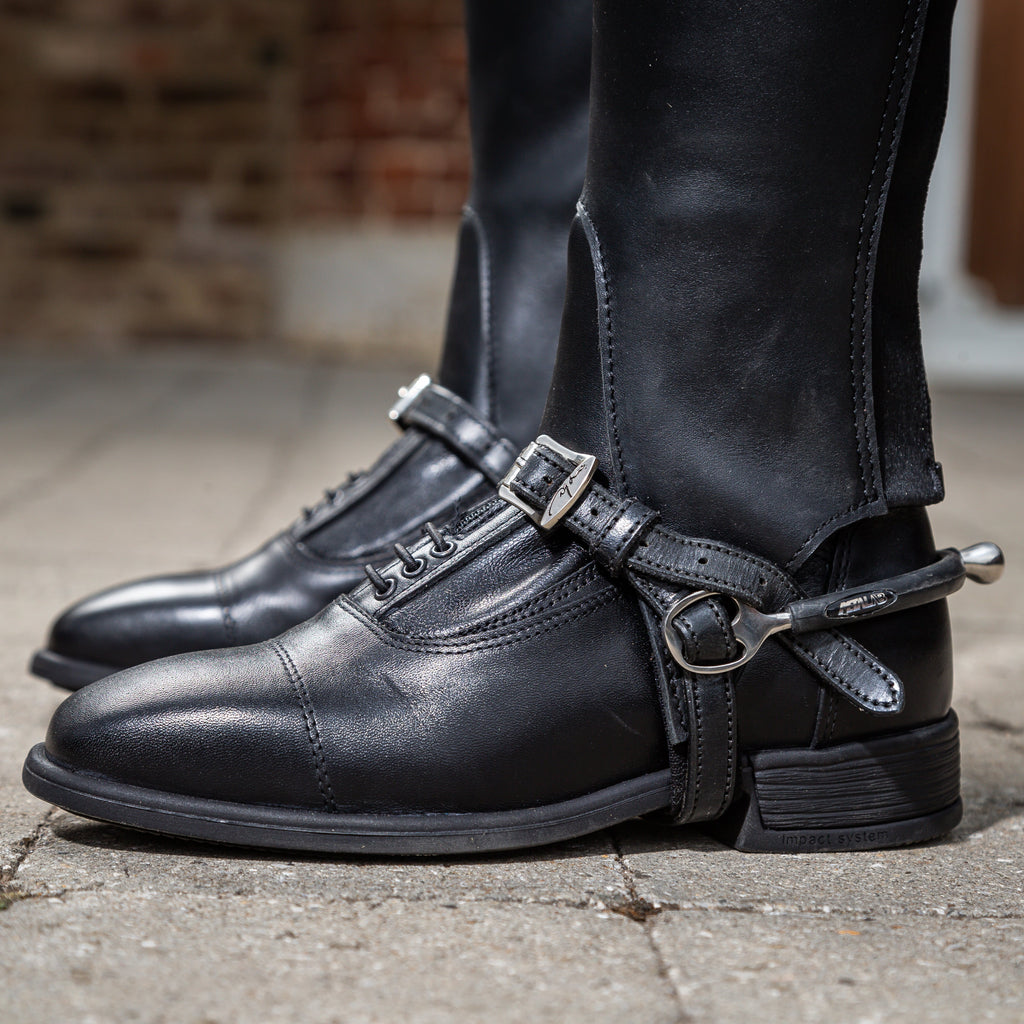Lanières d'éperons en cuir Dy'on
