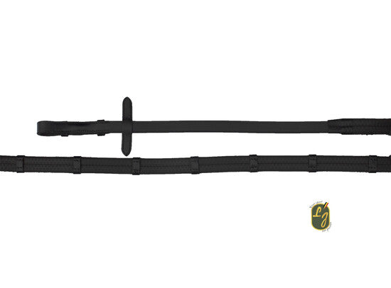 LJ Reins New Pro - Rubber - With 7 Stops