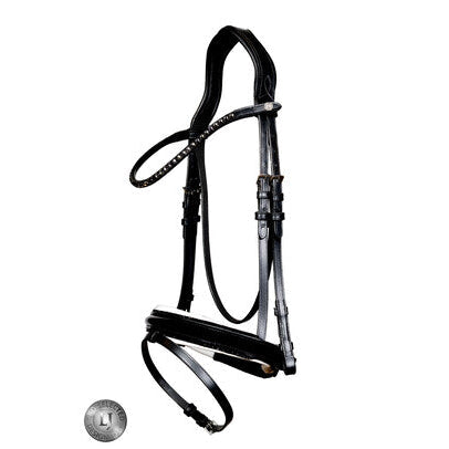 LJ Pro Selected Bridle Sunline Black - Patent Leather