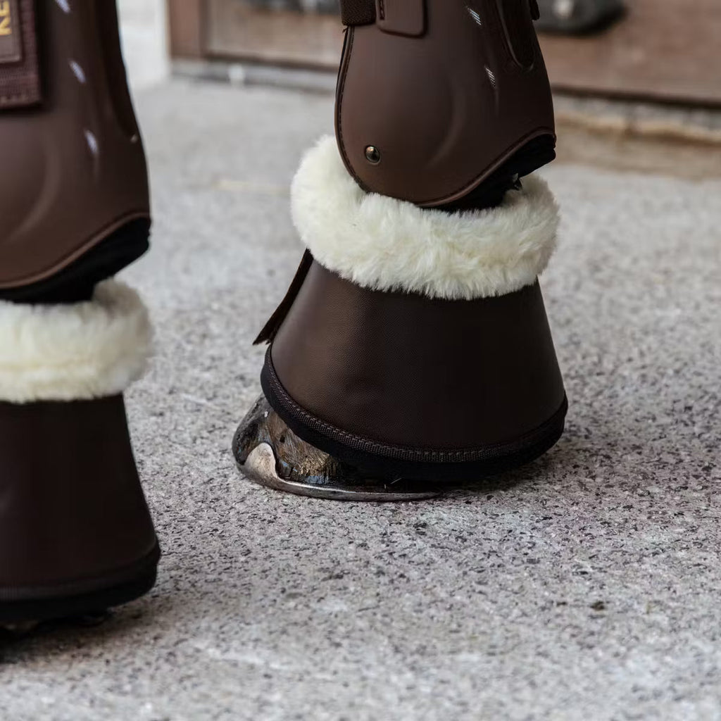 Kentucky Lammfell Leder Überziehstiefel