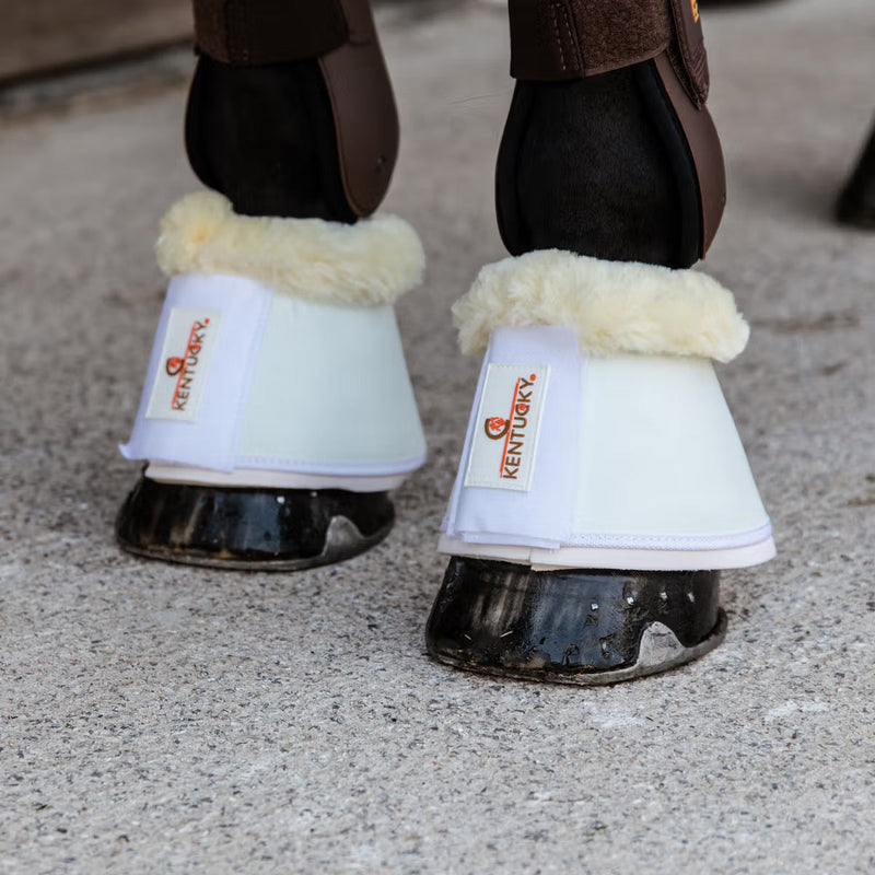 Kentucky Sheepskin Leather Overreach Boots