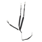 Plastron élastique LJ, boucles chromées
