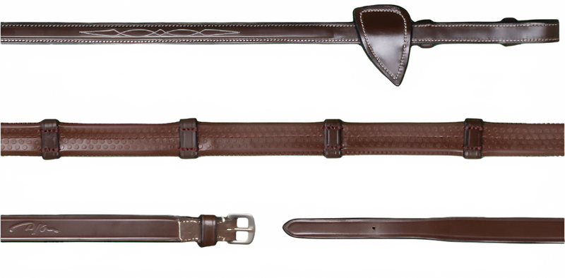 Dy'on Teugels - 1/2 Rubber Met 7 Lederen Stops- US Collectie