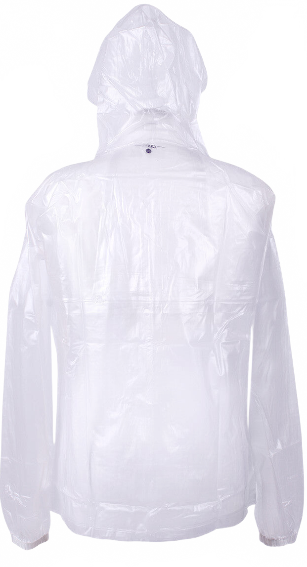 QHP Regenjas Transparant - Uni