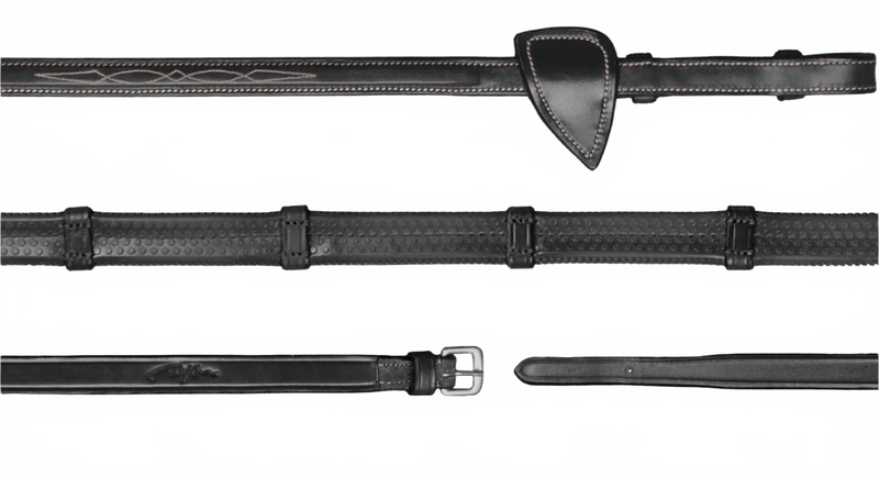 Dy'on Teugels - 1/2 Rubber Met 7 Lederen Stops- US Collectie