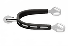Éperons Sprenger Ultra Fit Extra Grip en acier inoxydable de 30 mm avec molette