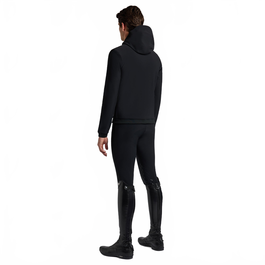Cavalleria Toscana Perforierte Jacke - Kapuze - Herren