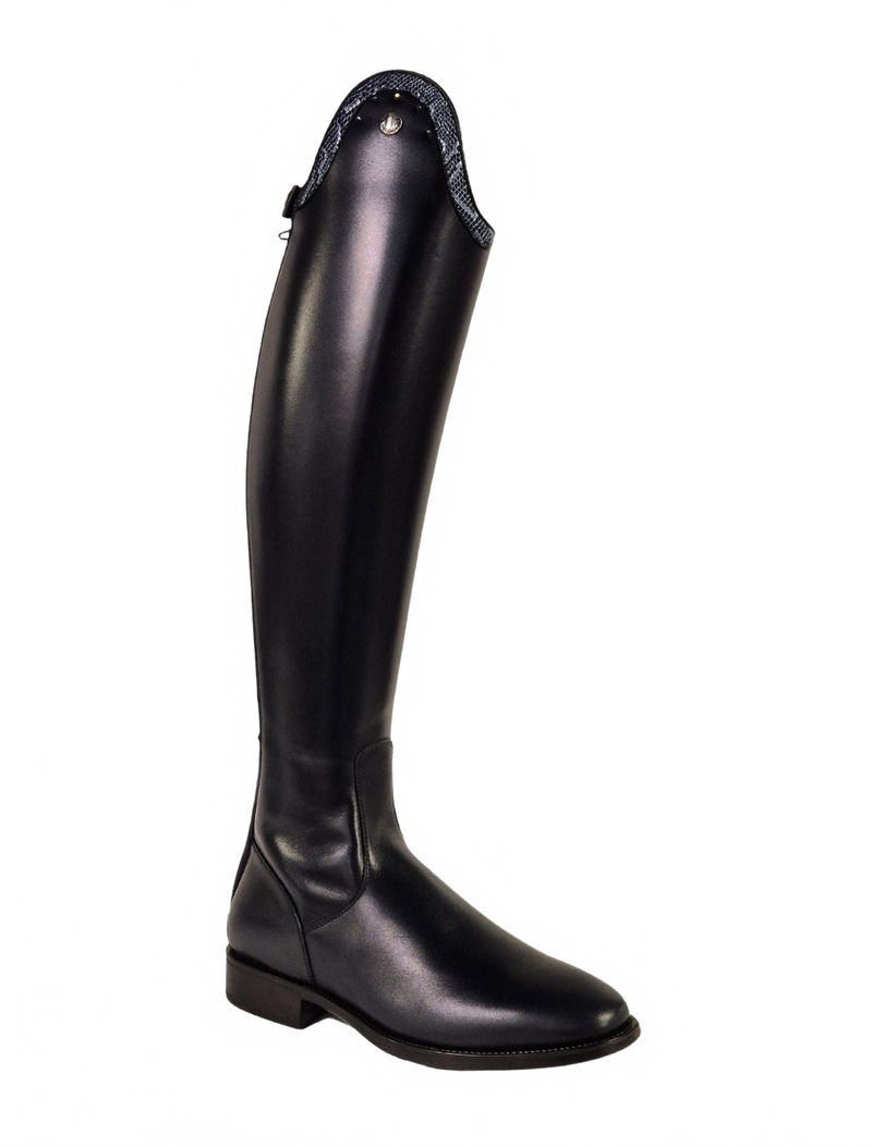 Riding Boots Tricolore Puro Duo - Graffiti Top & Blue Crystals