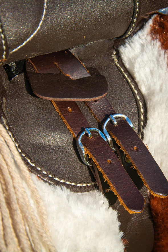 Crafty Ponies Zadel Premium - Leer