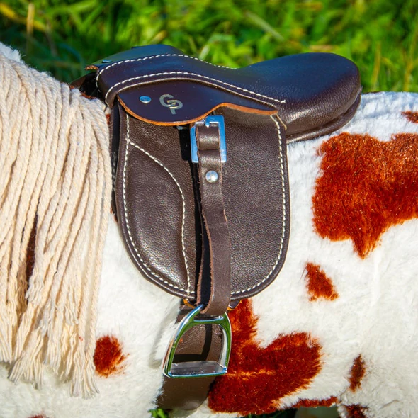 Crafty Ponies Zadel Premium - Leer