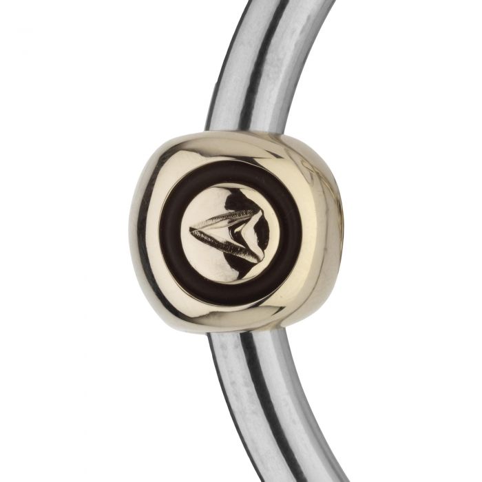 Mors de filet Sprenger Novocontact double brisure Sensogan 12 mm
