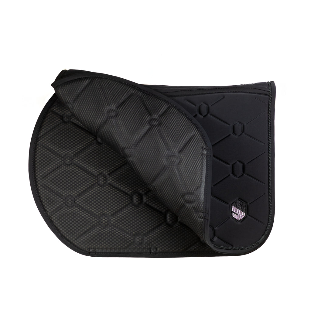 Samshield Zadeldekje SpineShield Swarovski - Jumping