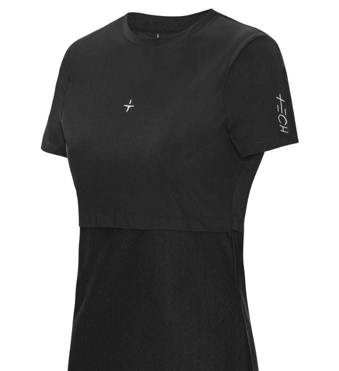 Trolle Layered T-Shirt - +Tech - Woman